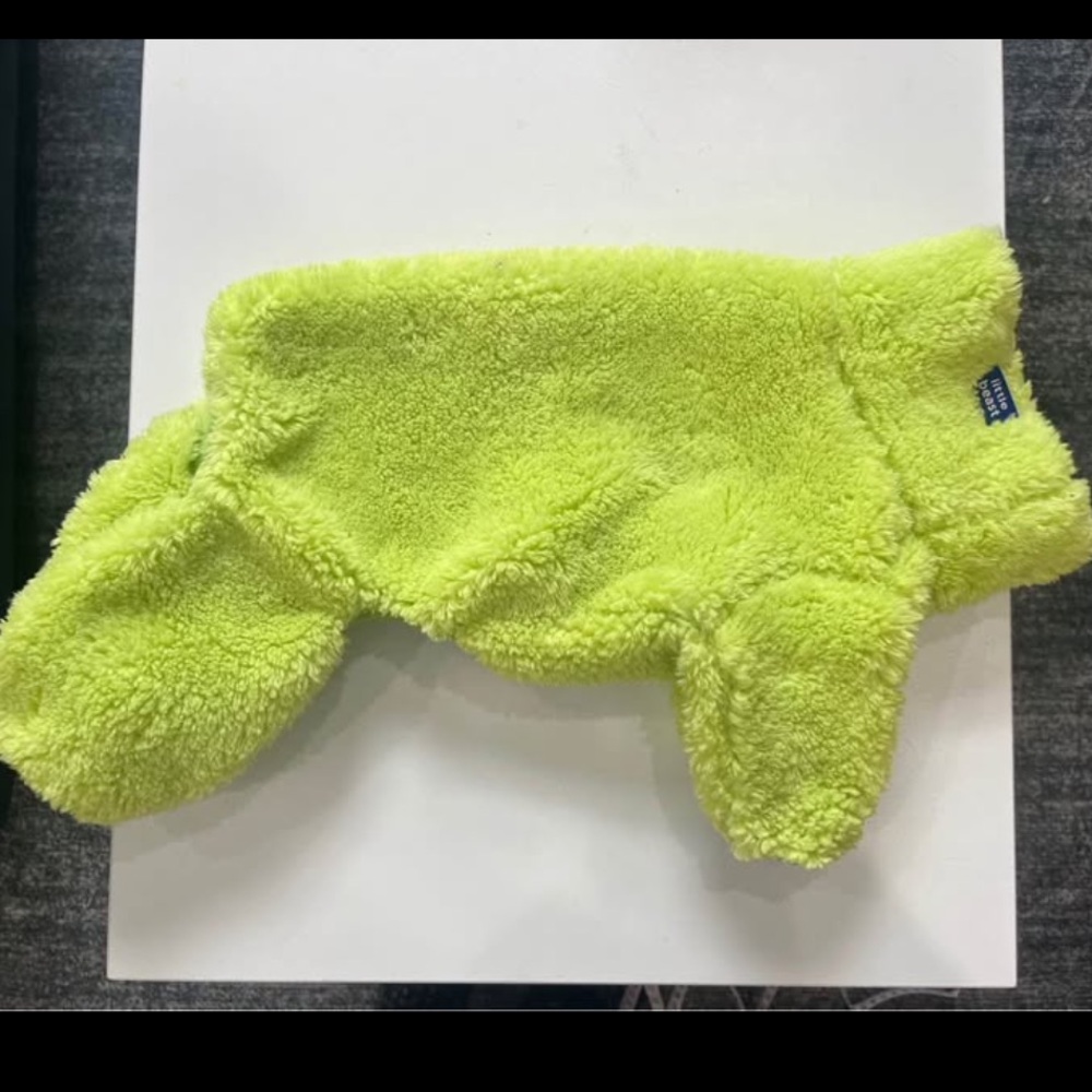 XS Little Beast Neon Dog Fleece